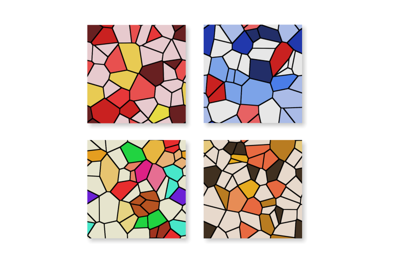 crazy-paving-stained-glass-mosaic-digital-papers