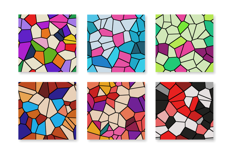 crazy-paving-stained-glass-mosaic-digital-papers
