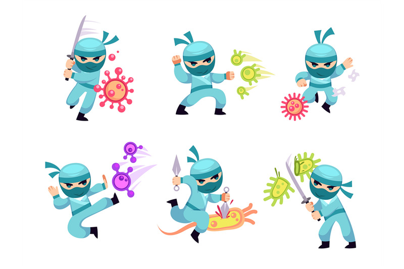 ninja-doctor-fight-virus-medical-character-against-microbes-health-w