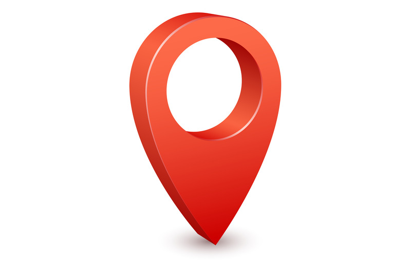 red-geo-pin-destination-pointer-realistic-map-tag