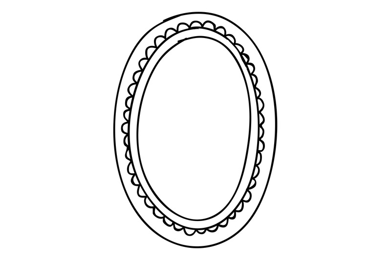 oval-decorative-frame-in-blank-line-sketchy-style