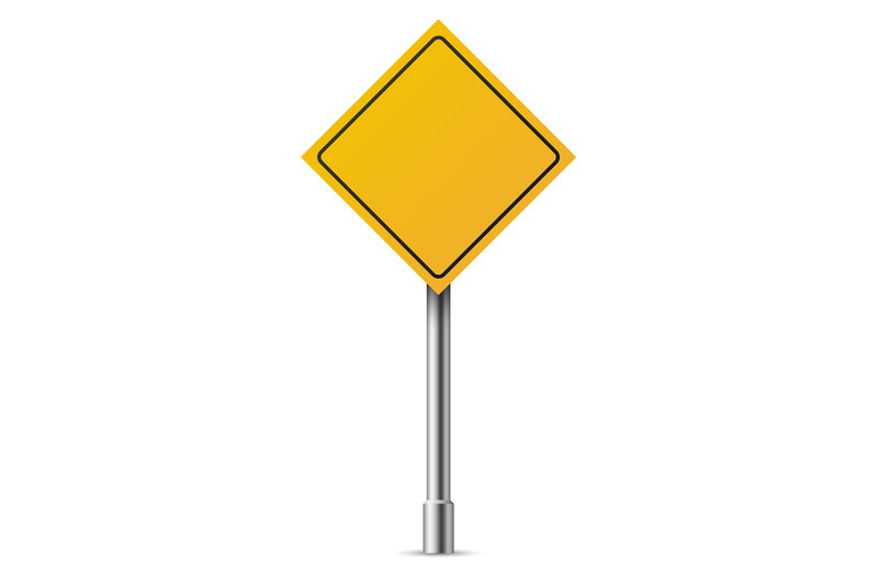 realistic-road-sign-yellow-diamond-shape-warning-symbol