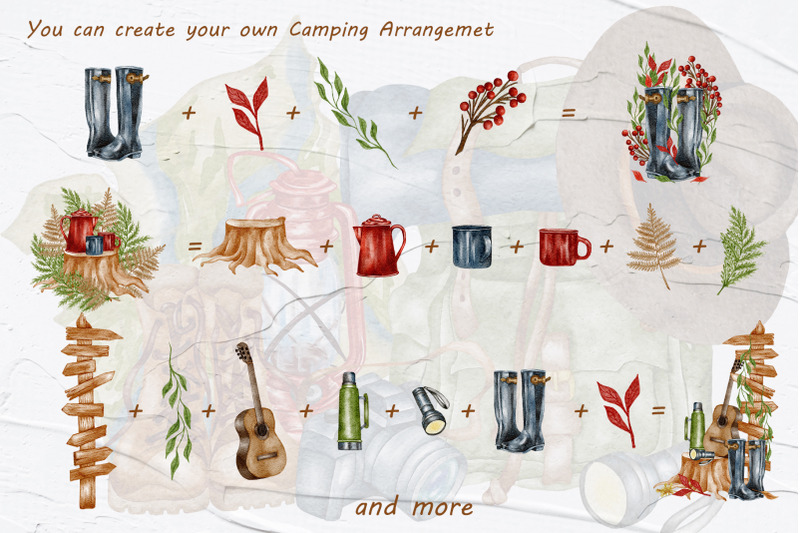 wild-camping-watercolor-set