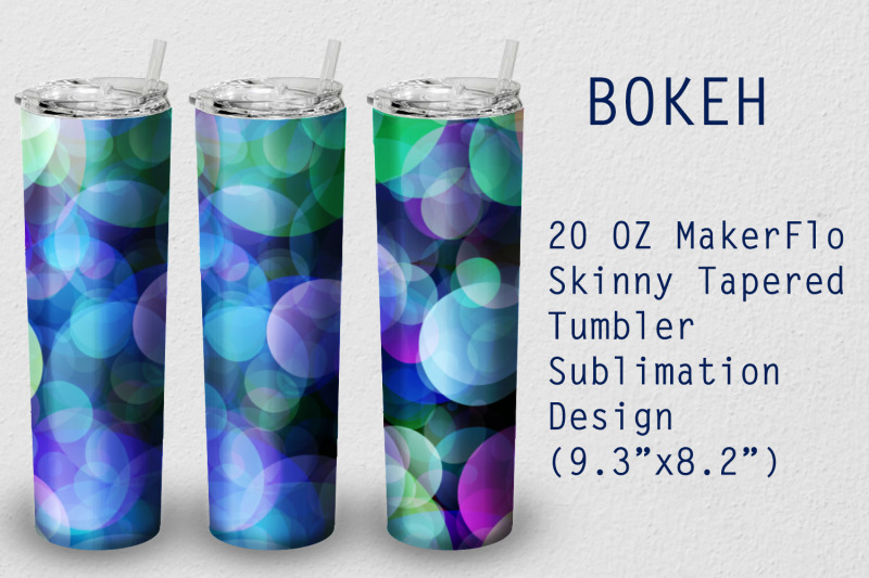 tumbler-tapered-20-oz-sublimation-bokeh-wrap-design