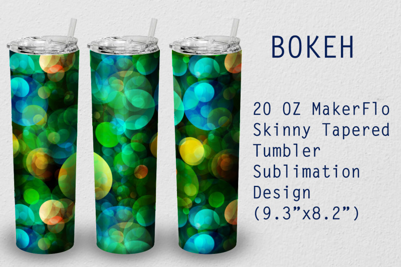 tumbler-tapered-20-oz-sublimation-bokeh-wrap-design