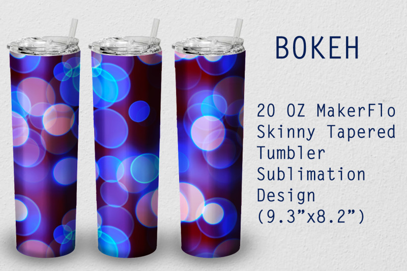 tumbler-tapered-20-oz-sublimation-bokeh-wrap-design