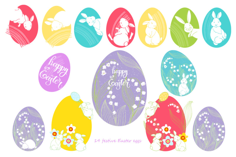 easter-festive-vector-collection
