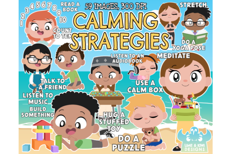 calming-strategies-kids-clipart-lime-and-kiwi-designs
