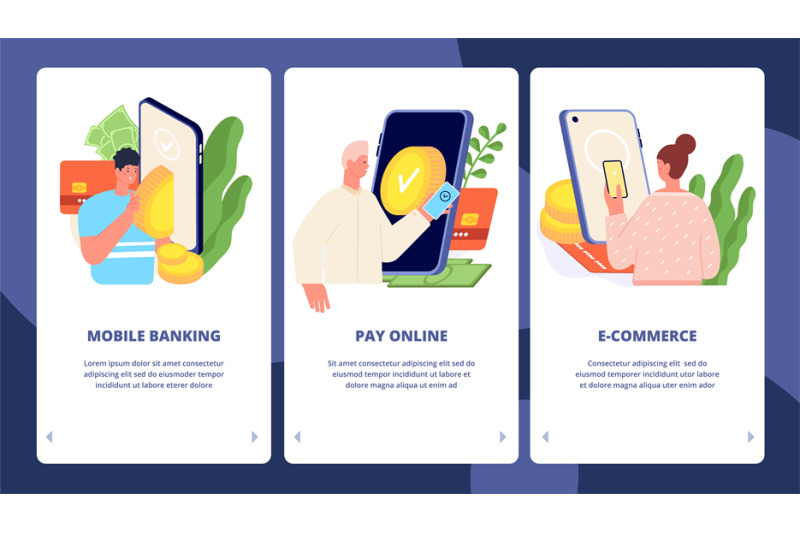 mobile-payments-app-banners-phone-money-transfer-web-pay-transaction