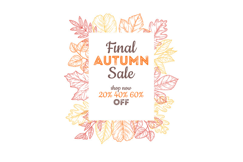 final-sale-autumn-banner-discount-poster-with-sketch-leaves-colorful