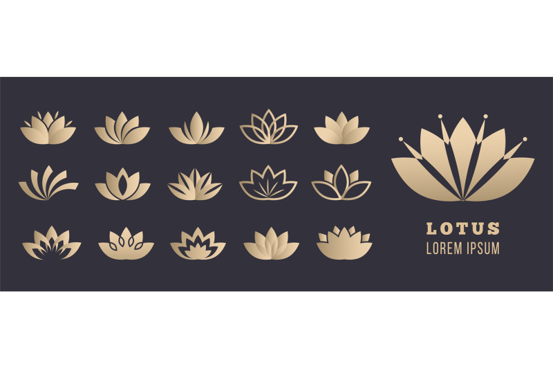 lotus-logo-set-yoga-meditation-wellbeing-and-relaxation-symbols-gol