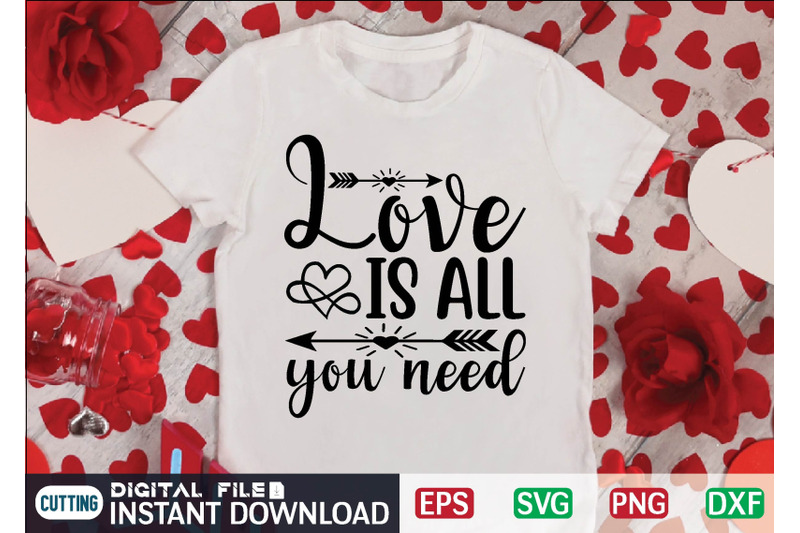 love-is-all-you-need-svg-design