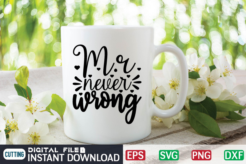 m-r-never-wrong-svg-design