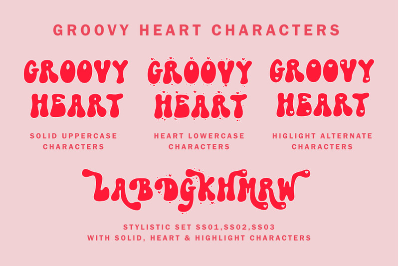 groovy-heart-font