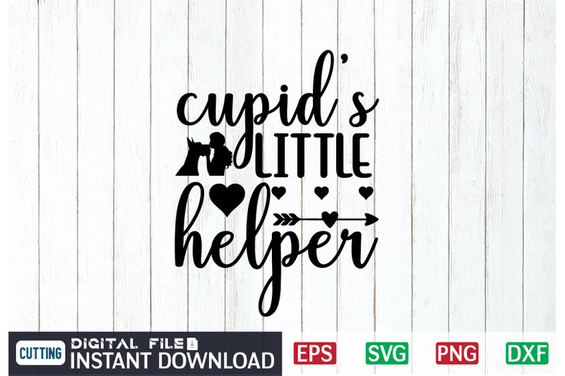 Cupids Little Helper svg design By Print Store | TheHungryJPEG