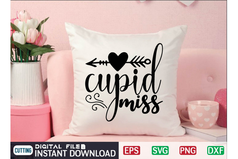 cupid-miss-svg-design