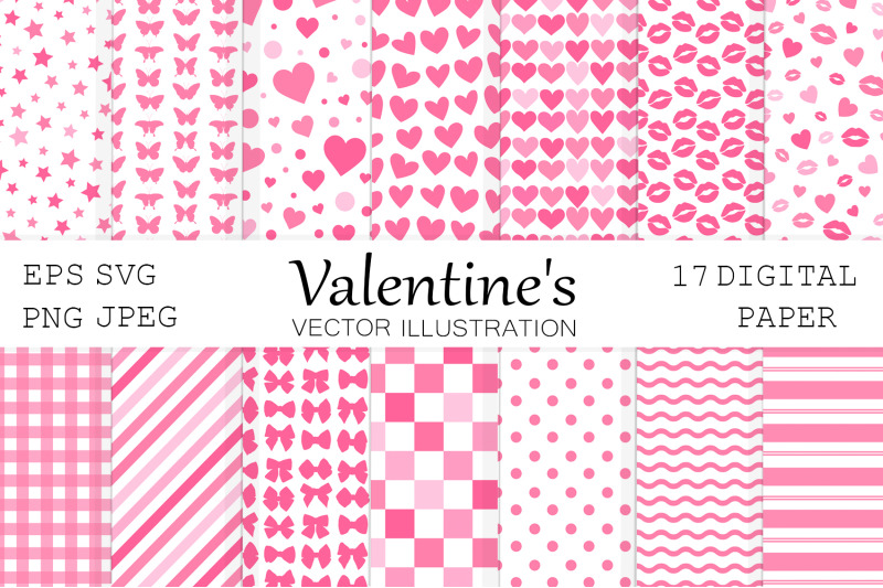 valentines-digital-paper-pink-digital-paper-svg