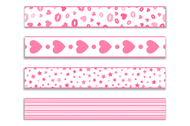 valentines-seamless-ribbons-pink-ribbons-valentine-template