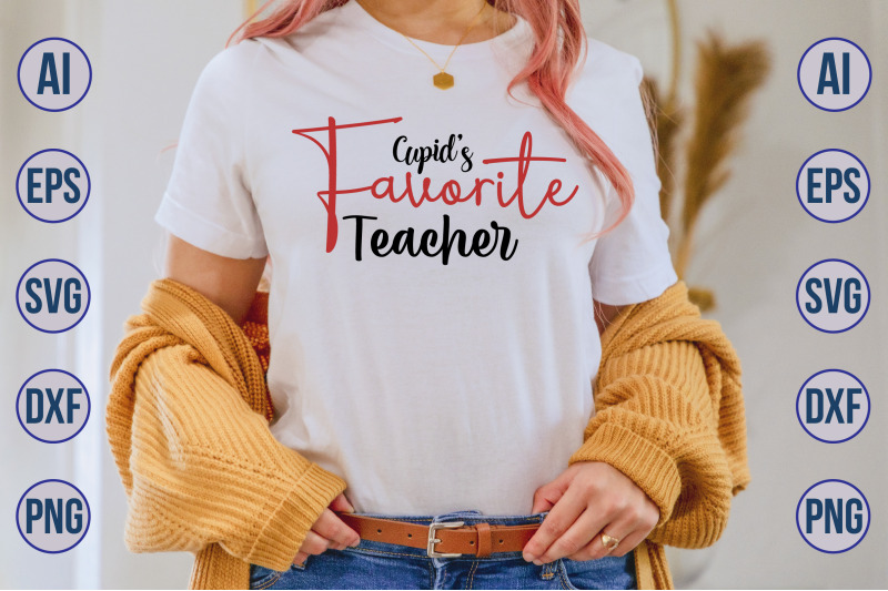 cupid-039-s-favorite-teacher-svg