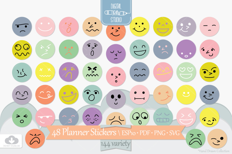 planner-stickers-emotions-diy-digital-amp-printable-kawaii-emojis