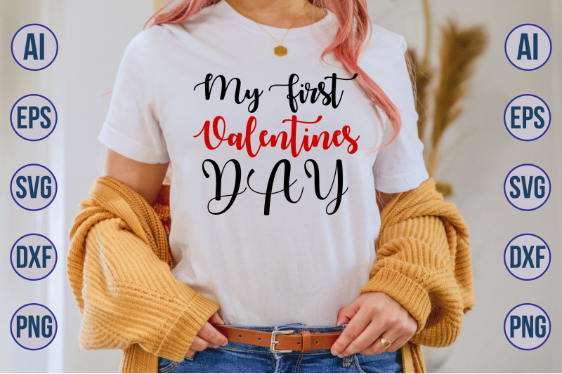 my-first-valentines-day-svg