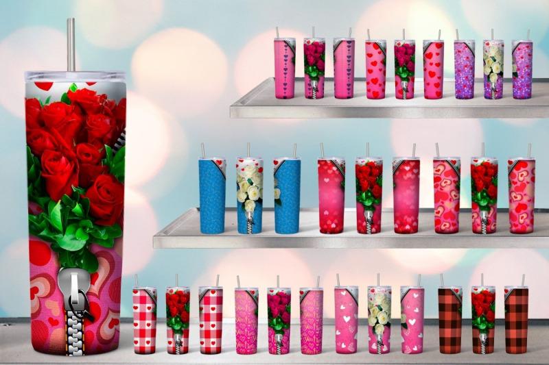 roses-tumbler-sublimation