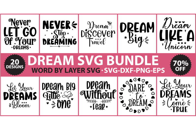 dream-svg-bundle-motivation-quotes-inspirational-svg-positive-things