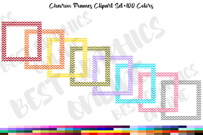 chevron-blank-frame-zigzag-digital-square-frames-clipart