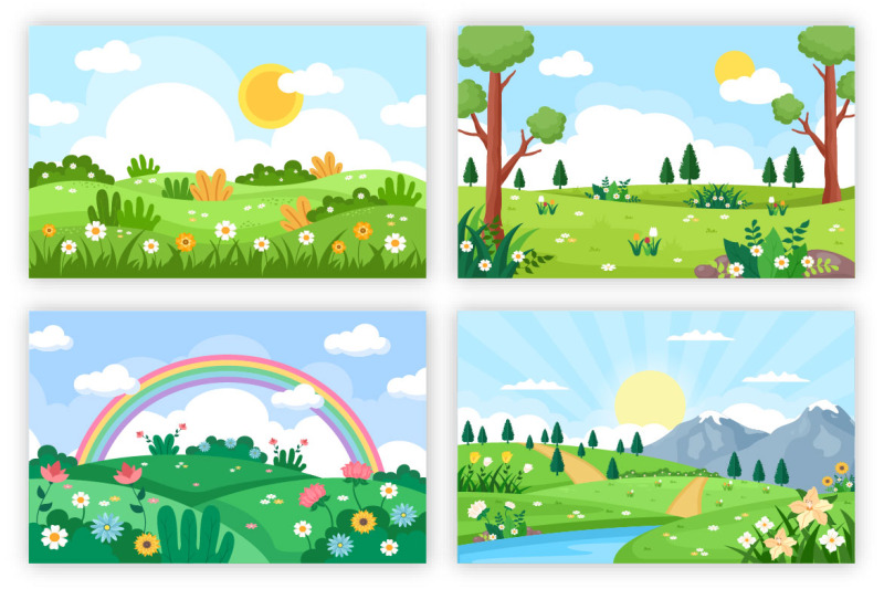 32-spring-time-landscape-background-illustration