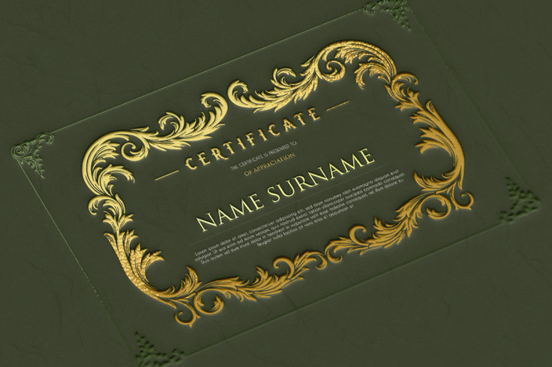 certificate-calligraphic-ellegant-borders-ornate-frame