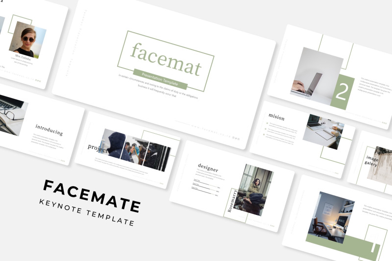 facemate-keynote-template