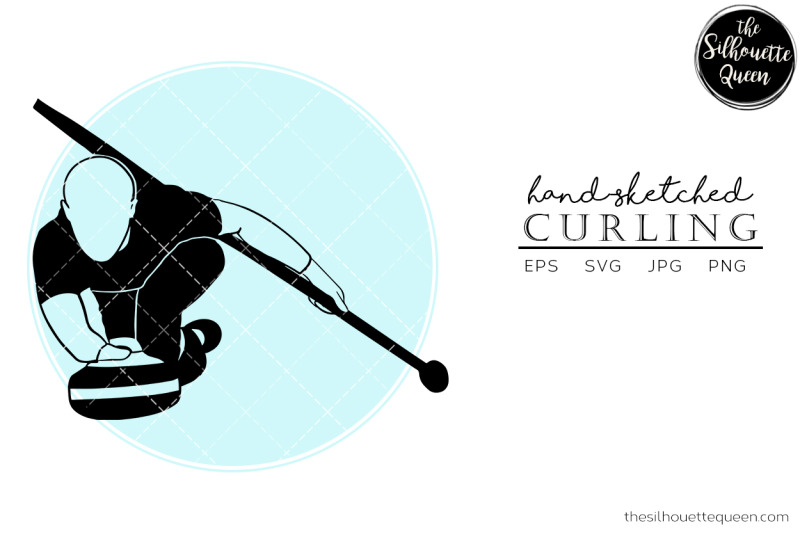 hand-drawn-curling-vector-sketch