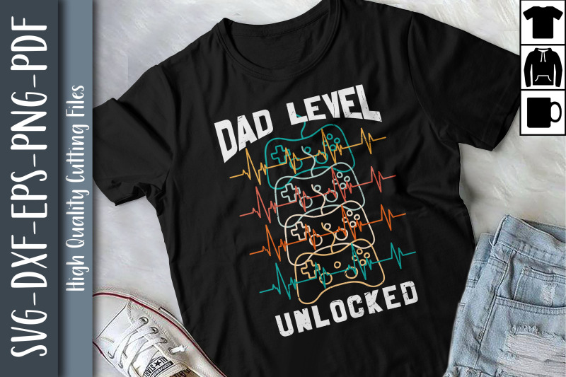 funny-gamer-dad-level-unlocked