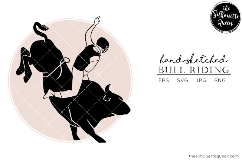 hand-drawn-bull-riding-vector-sketch