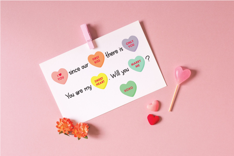 valentine-heart-candy-colored-hearts-love-words