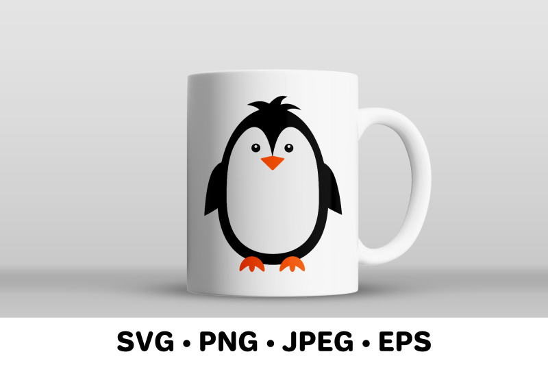 cute-cartoon-penguin-antarctic-bird-svg-cut-file