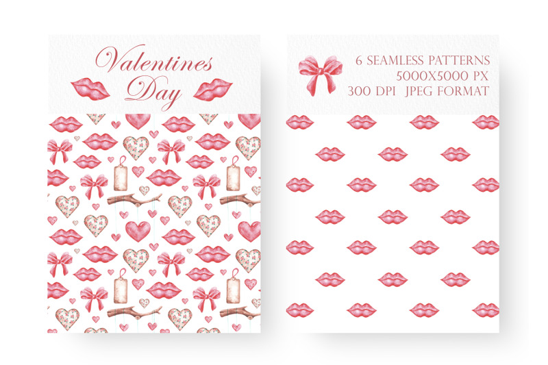 valentine-039-s-day-seamless-pattern-love-heart-kiss-cupid-039-s-arrow