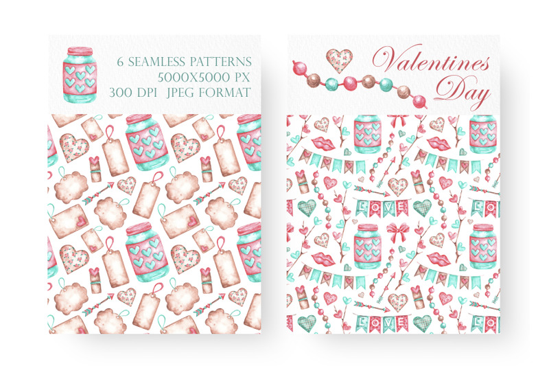 valentine-039-s-day-seamless-pattern-love-heart-kiss-cupid-039-s-arrow