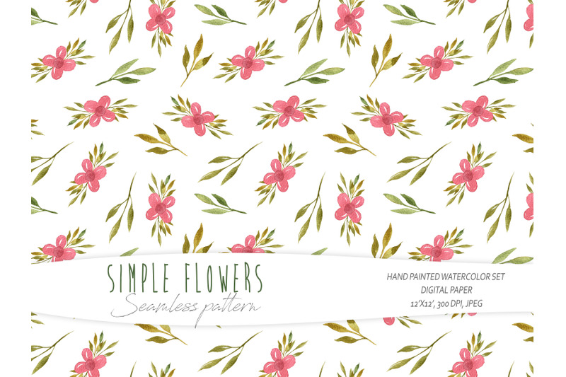 watercolor-floral-seamless-patterns-digital-paper