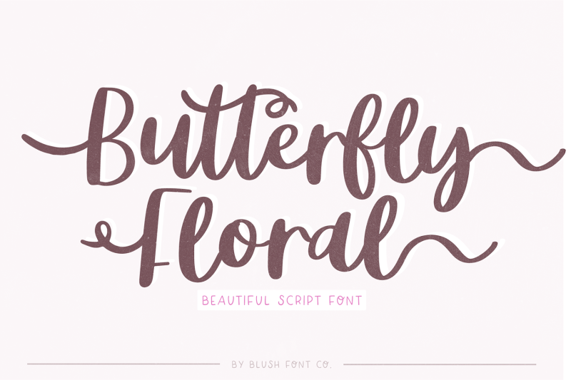 butterfly-floral-flourish-font