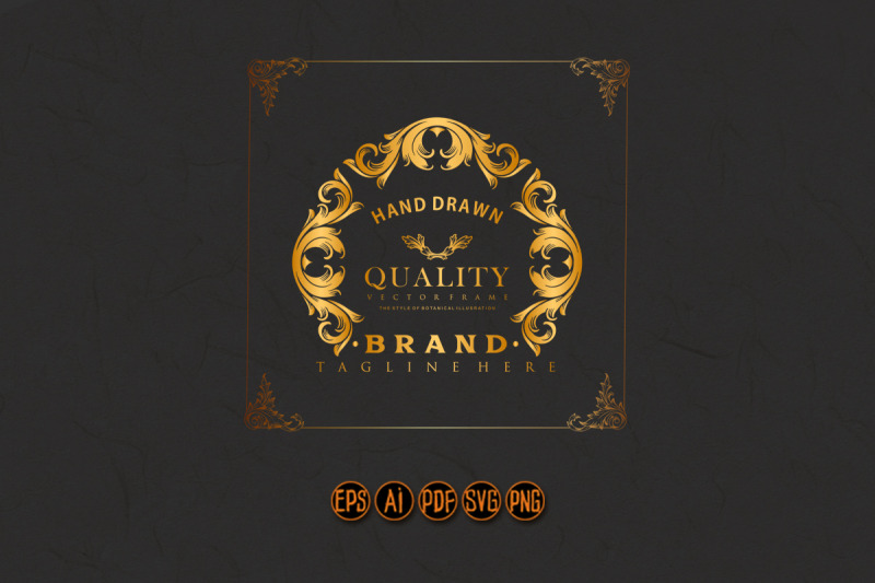 round-logo-golden-richness-company