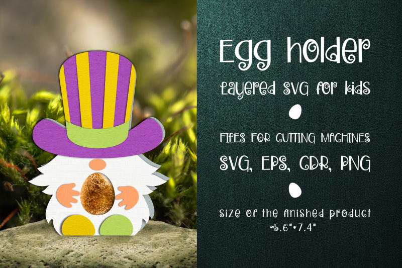 gnome-mardi-gras-egg-holder-template-svg