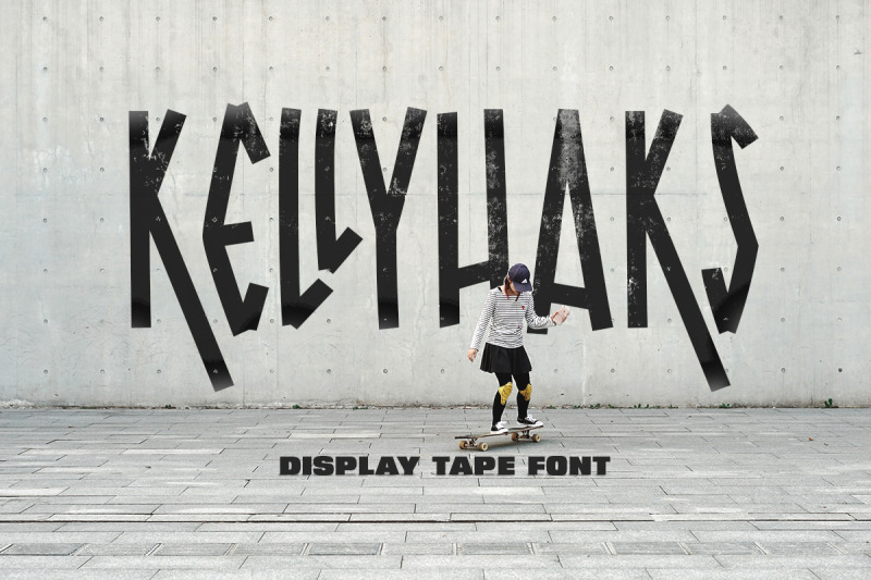 kellihaks-display-tape-font