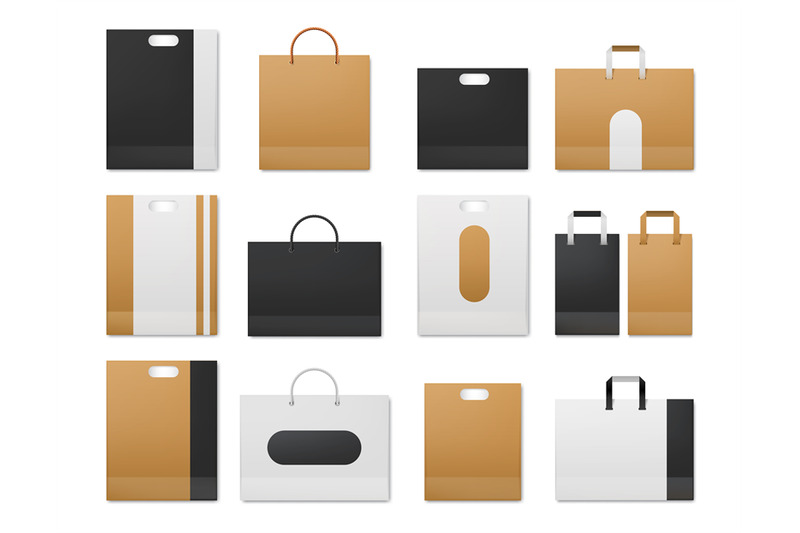 realistic-shopping-craft-paper-white-and-black-bags-design-mockups-s