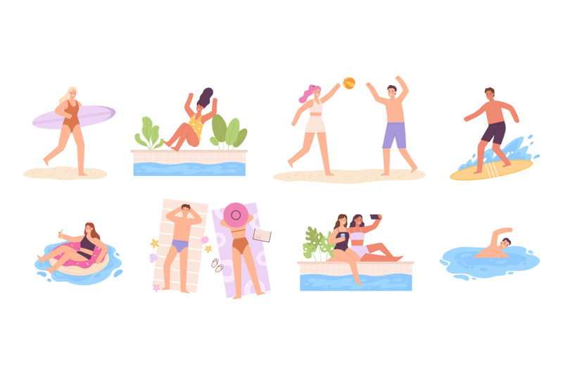 people-at-summer-vacation-swimming-surfing-and-sunbathing-at-sea-bea