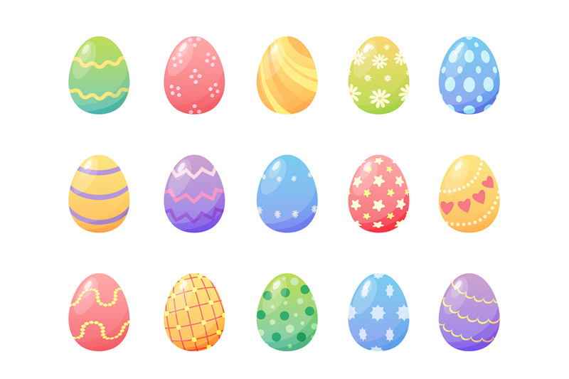 cartoon-colorful-easter-painted-eggs-with-patterns-and-textures-sprin