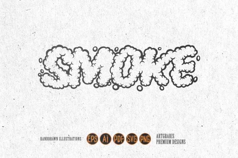 silhouette-vape-smoke-shape-letters