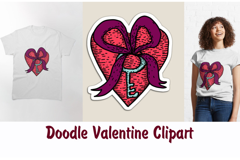 valentine-039-s-doodles-clipart