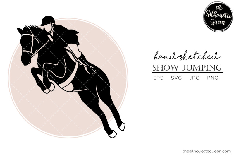 hand-drawn-show-jumping-vector-sketch