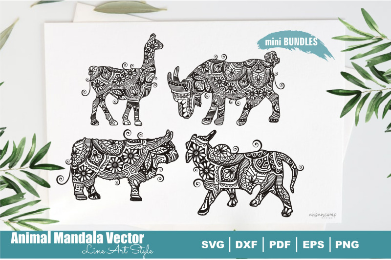 mini-bundles-animal-mandala-vector-line-art-style-3